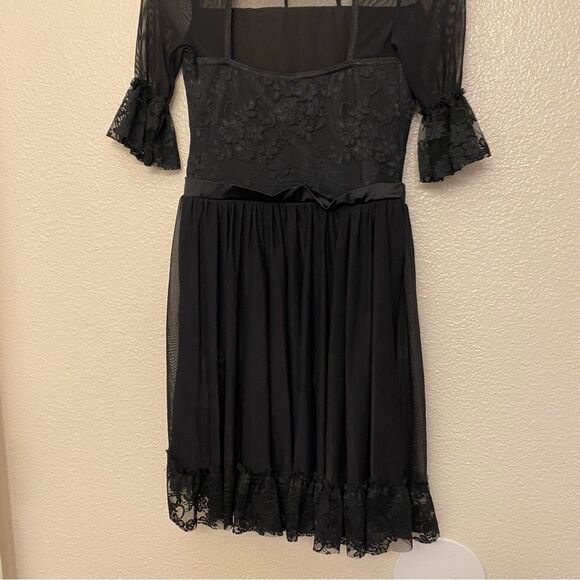 Weissman dance costume Wednesday Addams black Every Breath You Take 12504 - MC - Picture 5 of 13